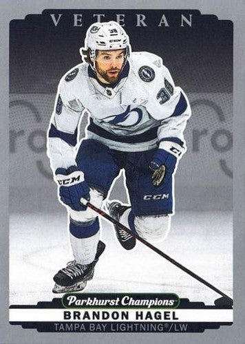 #89 Brandon Hagel - Tampa Bay Lightning - 2022-23 Parkhurst Champions - Silver Hockey