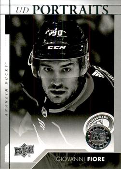 #P-89 Giovanni Fiore - Anaheim Ducks - 2017-18 Upper Deck - UD Portraits Hockey