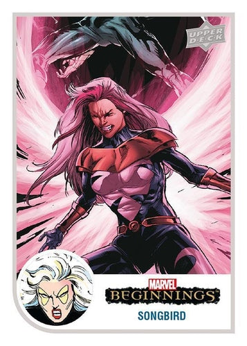 #89 Songbird - 2022 Upper Deck Marvel Beginnings