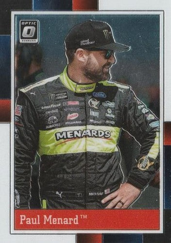 #89 Paul Menard - Wood Brothers Racing - 2021 Donruss - Optic Racing