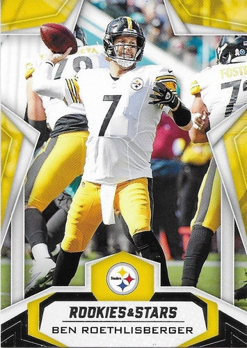 #89 Ben Roethlisberger - Pittsburgh Steelers - 2019 Panini Rookies & Stars Football