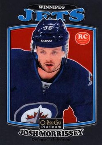 #R-89 Josh Morrissey - Winnipeg Jets - 2016-17 O-Pee-Chee Platinum - Retro Hockey