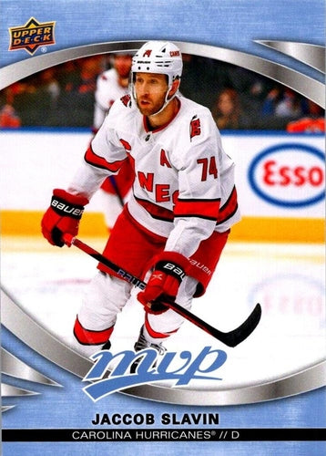 #89 Jaccob Slavin - Carolina Hurricanes - 2023-24 Upper Deck MVP - Ice Battles Hockey