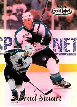 #89 Brad Stuart - San Jose Sharks - 1999-00 Topps Gold Label Hockey