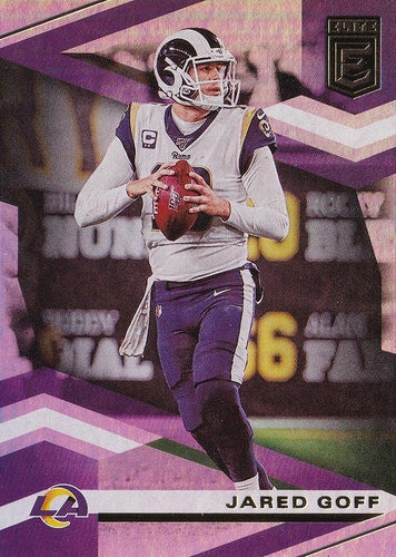 #89 Jared Goff - Los Angeles Rams - 2020 Donruss Elite Football
