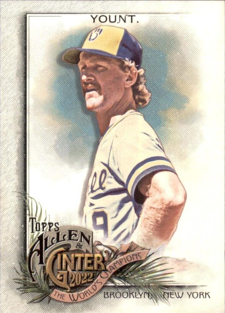 #89 Robin Yount - Milwaukee Brewers - 2022 Topps Allen & Ginter Baseball