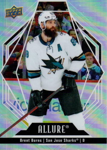 #89 Brent Burns - San Jose Sharks - 2022-23 Upper Deck Allure Hockey