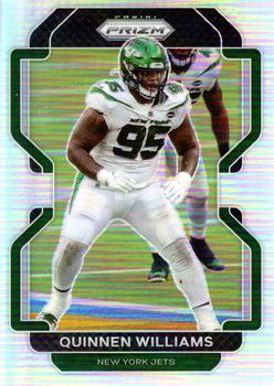 #89 Quinnen Williams - New York Jets - 2021 Panini Prizm - Silver Football