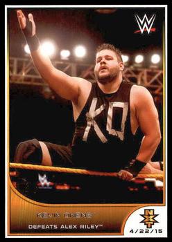 #89 Kevin Owens - 2016 Topps WWE Road to Wrestlemania Wrestling