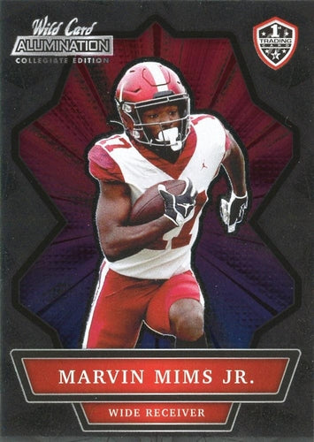 #ANBC-89 Marvin Mims - Oklahoma Sooners - 2021 Wild Card Alumination NIL Football