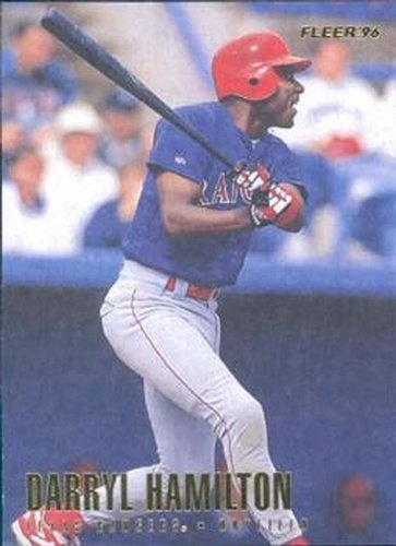 #U89 Darryl Hamilton - Texas Rangers - 1996 Fleer Update Baseball
