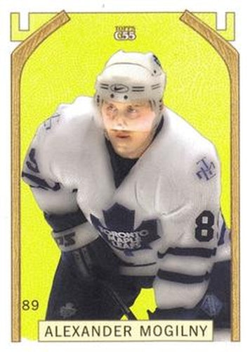 #89 Alexander Mogilny - Toronto Maple Leafs - 2003-04 Topps C55 Hockey