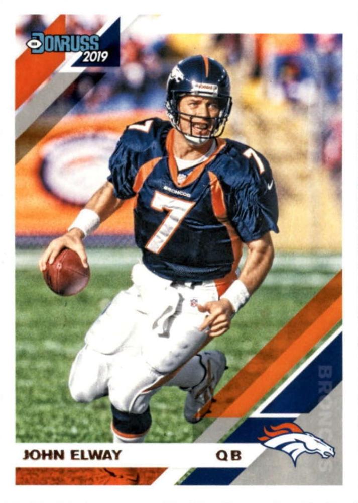 #89 John Elway - Denver Broncos - 2019 Donruss Football