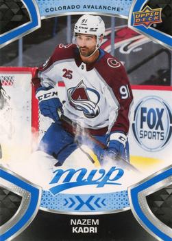 #89 Nazem Kadri - Colorado Avalanche - 2021-22 Upper Deck MVP - Blue Hockey