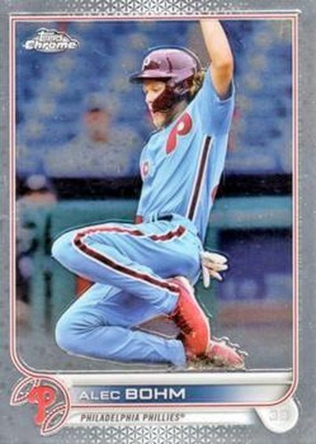 #89 Alec Bohm - Philadelphia Phillies - 2022 Topps Chrome Baseball
