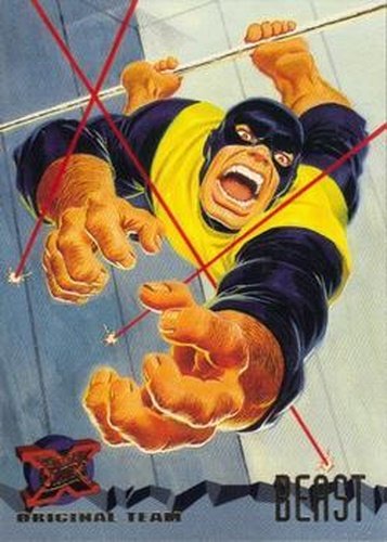 #89 Beast - 1995 Fleer Ultra X-Men