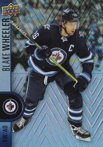 #89 Blake Wheeler - Winnipeg Jets - 2022-23 Upper Deck Tim Hortons Hockey