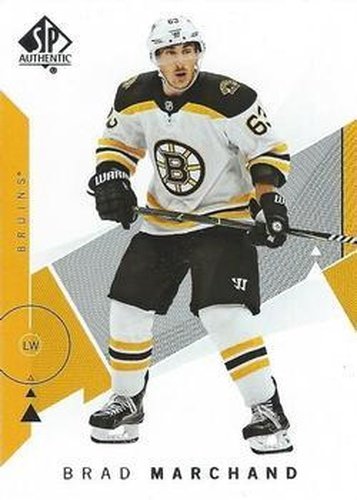 #89 Brad Marchand - Boston Bruins - 2018-19 SP Authentic Hockey