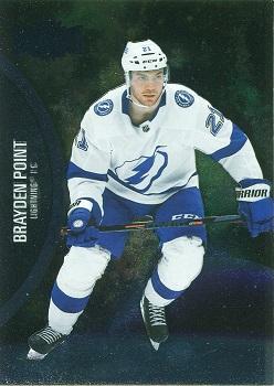 #89 Brayden Point - Tampa Bay Lightning - 2021-22 Skybox Metal Universe Hockey