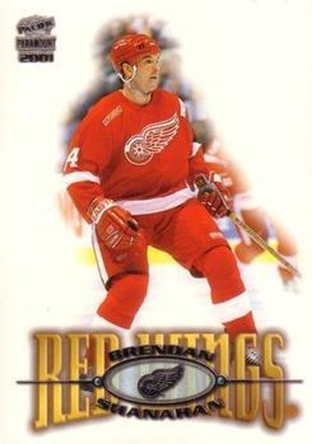 #89 Brendan Shanahan - Detroit Red Wings - 2000-01 Pacific Paramount Hockey