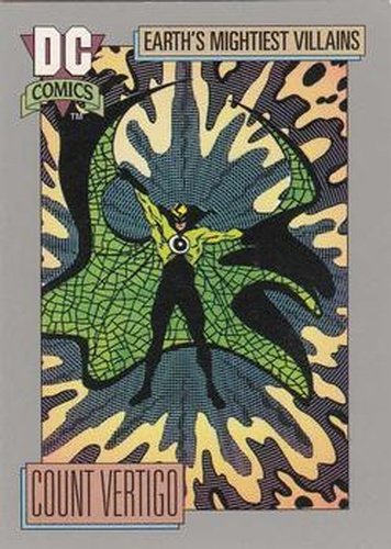 #89 Count Vertigo - 1992 Impel DC Cosmic