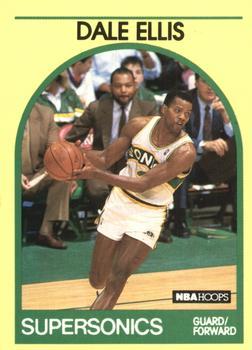 #89 Dale Ellis - Seattle SuperSonics - 1989-90 Hoops Superstars Basketball