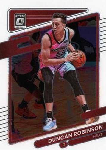 #89 Duncan Robinson - Miami Heat - 2021-22 Donruss Optic Basketball
