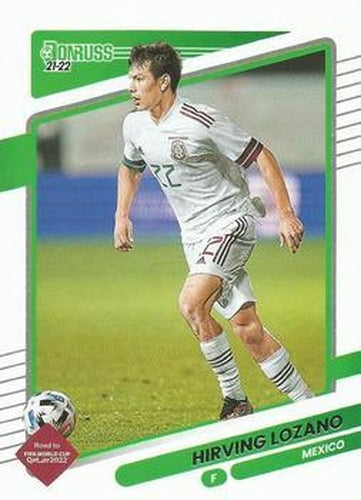 #89 Hirving Lozano - Mexico - 2021-22 Donruss Road to FIFA World Cup Qatar 2022 Soccer