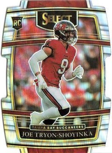 #89 Joe Tryon-Shoyinka - Tampa Bay Buccaneers - 2021 Panini Select - Silver Prizm Die Cut Football