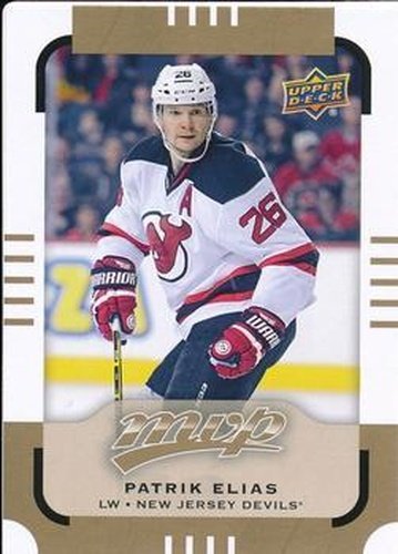 #89 Patrik Elias - New Jersey Devils - 2015-16 Upper Deck MVP Hockey