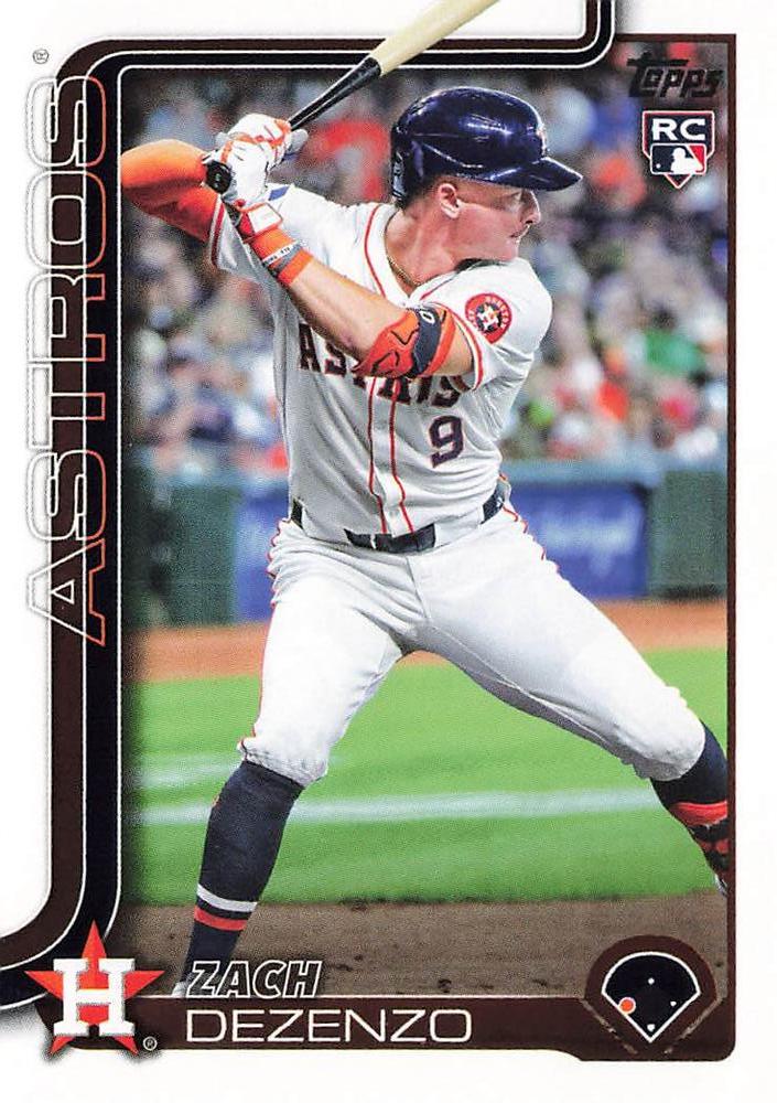 #89 Zach Dezenzo - Houston Astros - 2025 Topps Baseball
