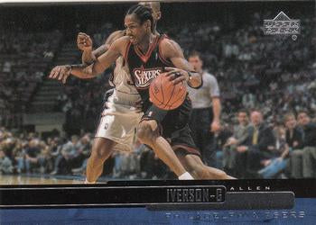 #89 Allen Iverson - Philadelphia 76ers - 1999-00 Upper Deck Basketball