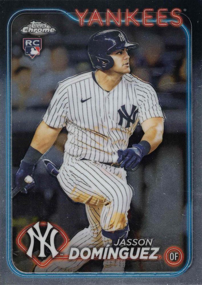 #89 Jasson Domínguez - New York Yankees - 2024 Topps Chrome Baseball