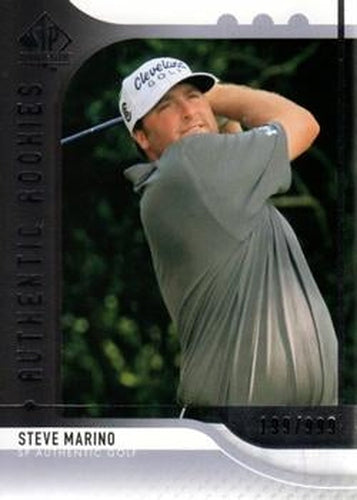 #89 Steve Marino - 2012 SP Authentic Golf