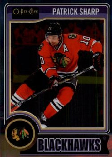 #89 Patrick Sharp - Chicago Blackhawks - 2014-15 O-Pee-Chee Platinum Hockey
