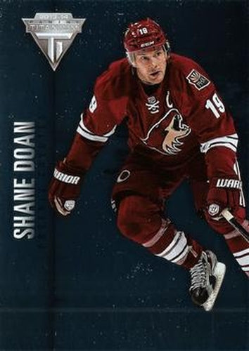 #89 Shane Doan - Phoenix Coyotes - 2013-14 Panini Titanium Hockey