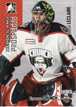 #89 Pascal Leclaire - Syracuse Crunch - 2005-06 In The Game Heroes and Prospects Hockey