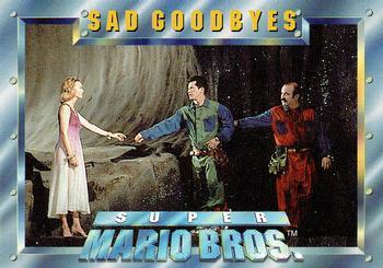 #89 Sad Goodbyes - 1993 SkyBox Super Mario Bros.