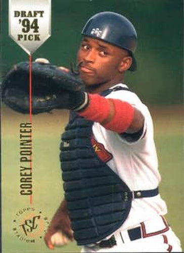 #89 Corey Pointer - Atlanta Braves - 1994 Stadium Club Draft Picks Baseball