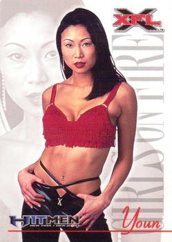 #89 Youn - New York-New Jersey Hitmen - 2001 Topps XFL Football