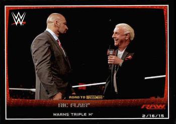 #89 Ric Flair - 2015 Topps WWE Road to Wrestlemania Wrestling