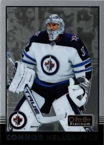 #R-8 Connor Hellebuyck - Winnipeg Jets - 2020-21 O-Pee-Chee Platinum - Retro Hockey