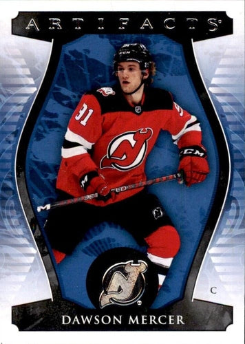 #8 Dawson Mercer - New Jersey Devils - 2023-24 Upper Deck Artifacts Hockey