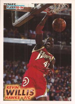 #8 Kevin Willis - Atlanta Hawks - 1993-94 Fleer Basketball