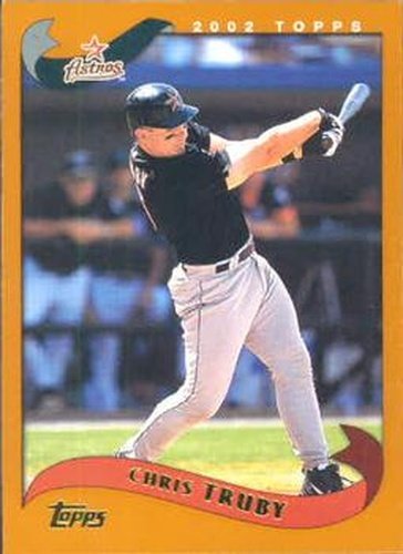 #8 Chris Truby - Houston Astros - 2002 Topps Baseball