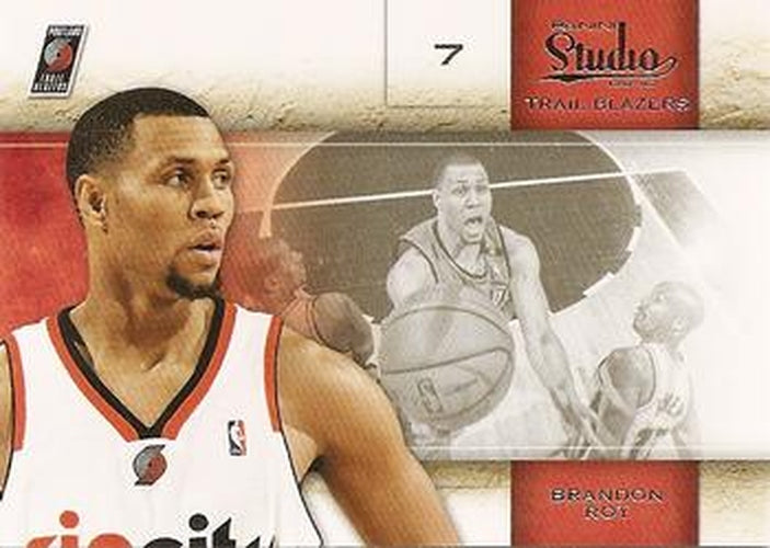 #8 Brandon Roy - Portland Trail Blazers - 2009-10 Panini Studio Basketball