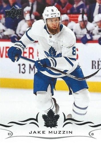 #508 Jake Muzzin - Toronto Maple Leafs - 2018-19 Upper Deck Hockey