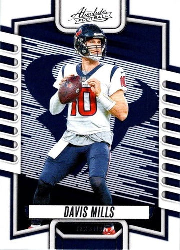 #8 Davis Mills - Houston Texans - 2023 Panini Absolute Football