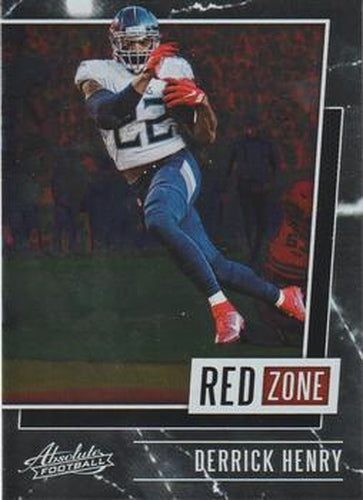 #RZ-DH Derrick Henry - Tennessee Titans - 2020 Panini Absolute - Red Zone Football