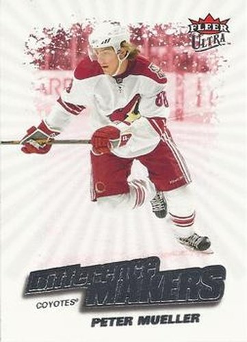 #DM8 Peter Mueller - Phoenix Coyotes - 2008-09 Ultra - Difference Makers Hockey